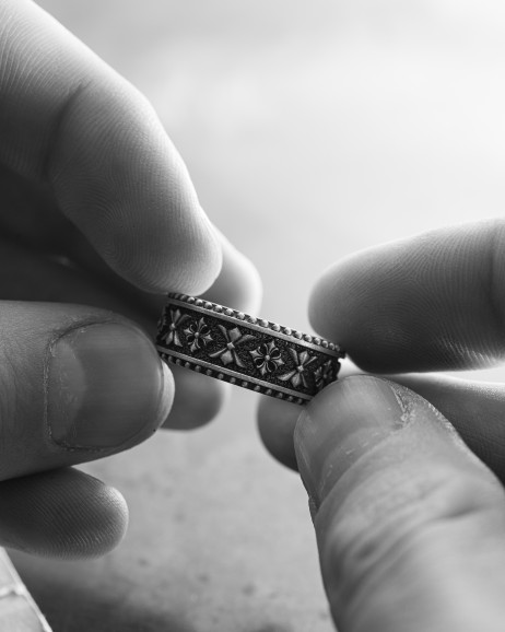 Ring KELTISCHES RITTERMUSTER in Sterlingsilber 2