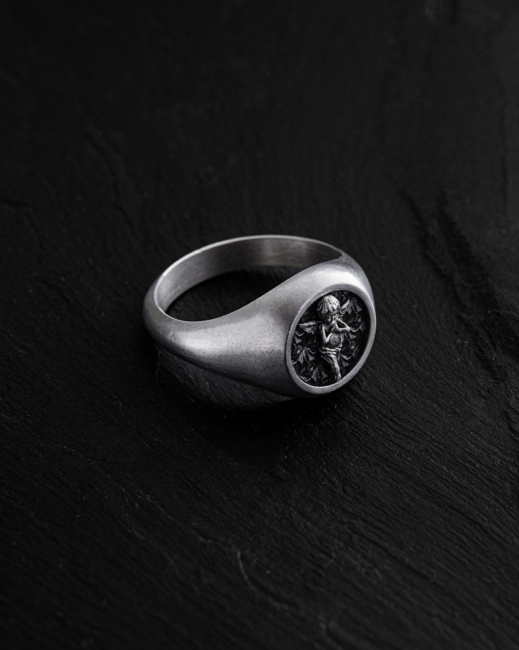 Ring ENGEL DES LICHTS in Sterlingsilber 12