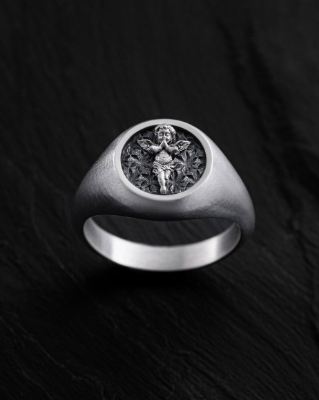 Ring ENGEL DES LICHTS in Sterlingsilber 4