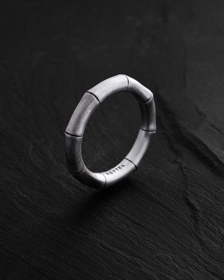 Ring BAMBUS in Sterlingsilber 3