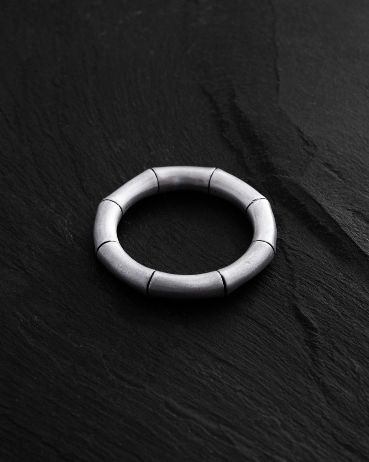 Ring BAMBUS in Sterlingsilber 5