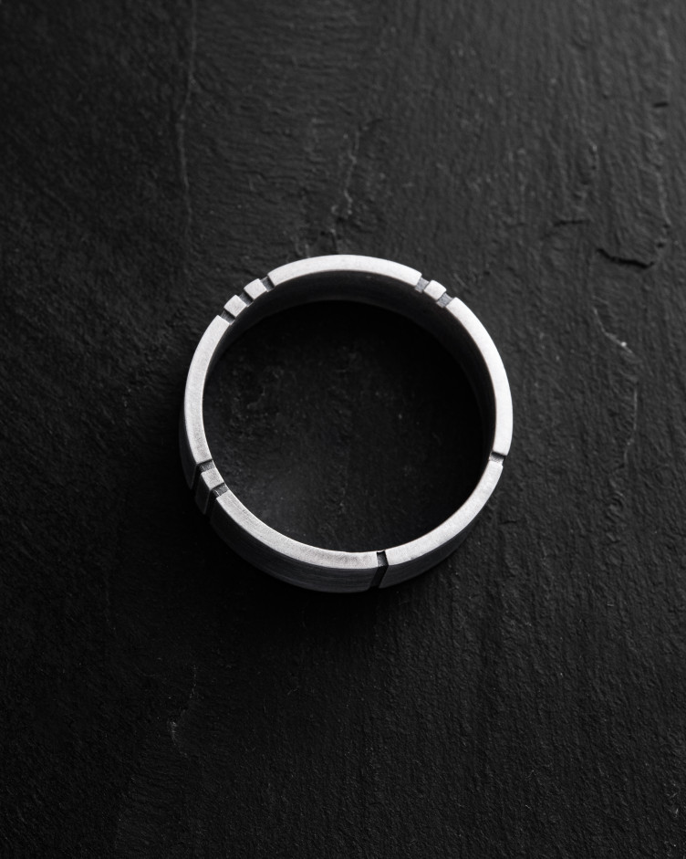 Ring ZYKLUS in Sterlingsilber 5