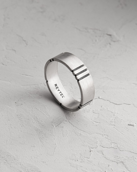 Ring ZYKLUS in Sterlingsilber
