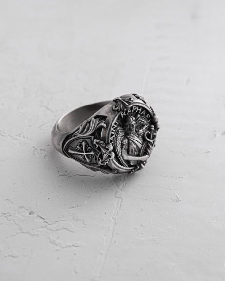 Ring HEILIGER RAPHAEL in Sterlingsilber 4
