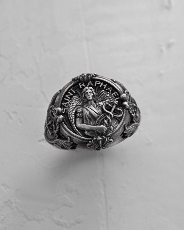 Ring HEILIGER RAPHAEL in Sterlingsilber 5