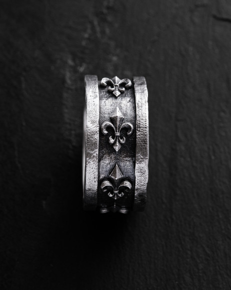 Ring FLEUR DE LIS in Sterlingsilber 2