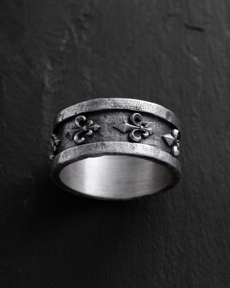 Ring FLEUR DE LIS in Sterlingsilber