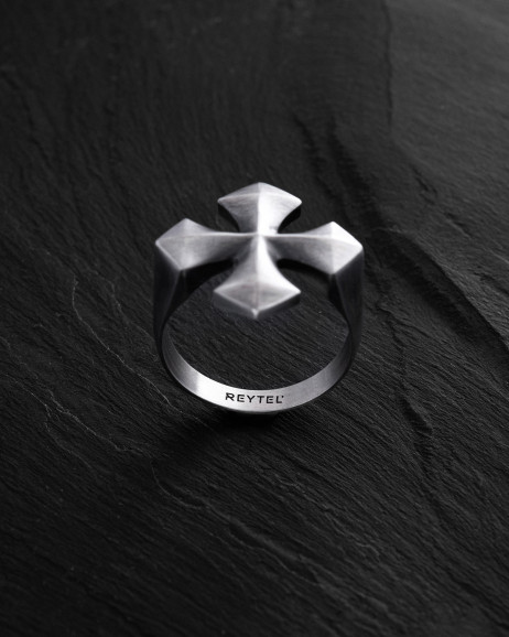Ring CROSS PATTÉE in Sterlingsilber 3