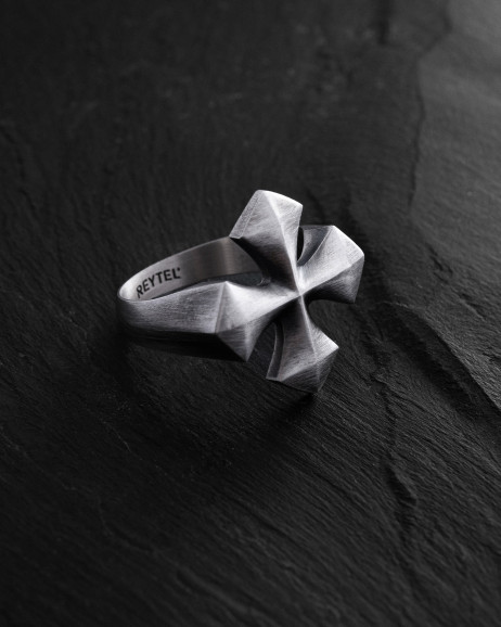 Ring CROSS PATTÉE in Sterlingsilber 4