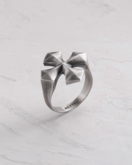 Ring CROSS PATTÉE in Sterlingsilber