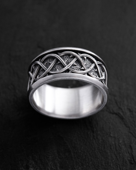 Ring THORN CROWN in Sterlingsilber 5