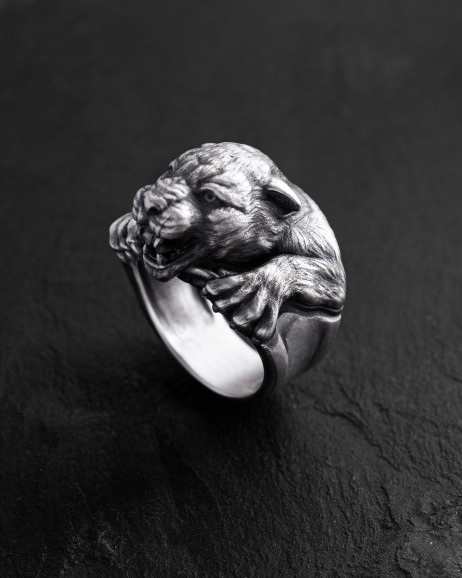 Ring PANTHER in Sterlingsilber 4