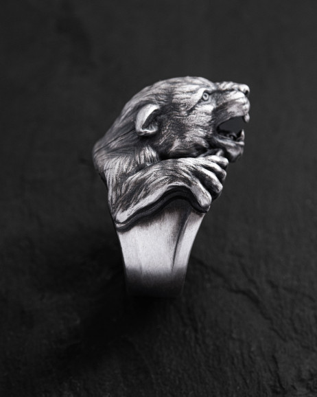 Ring PANTHER in Sterlingsilber 6