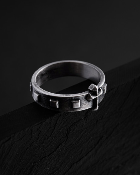 Srebrny pierścień ROSARIUM 3