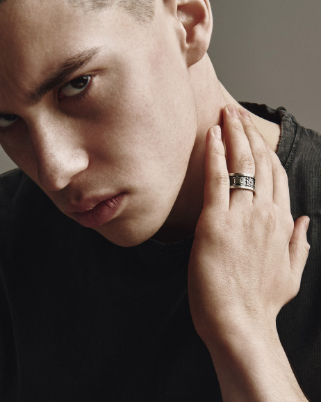 Ring KANJI in Sterlingsilber 3