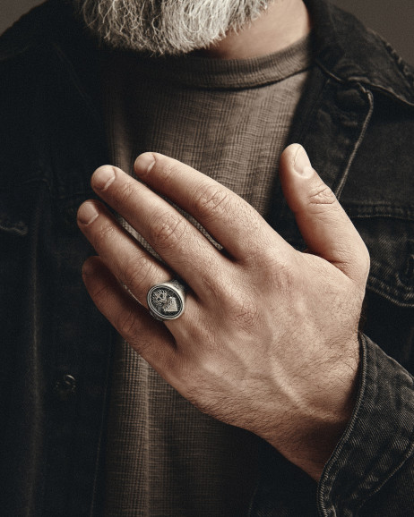 Ring HEILIGES HERZ in Sterlingsilber 4