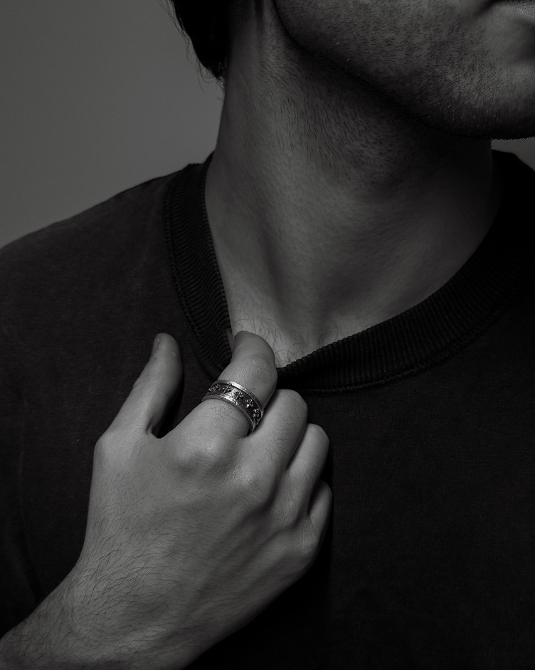 Ring FLEUR DE LIS in Sterlingsilber 2