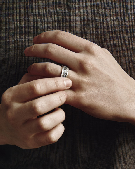 Ring FLEUR DE LIS in Sterlingsilber 2