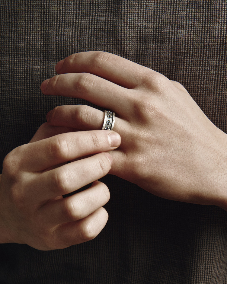 Ring FLEUR DE LIS in Sterlingsilber 2