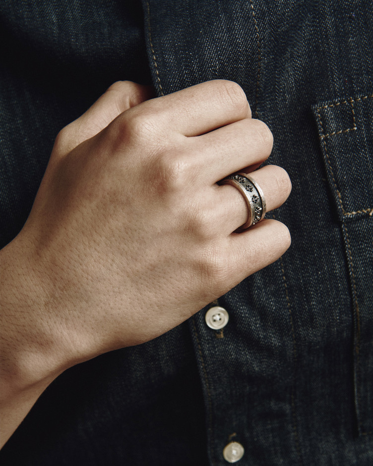 Ring FLEUR DE LIS in Sterlingsilber 4