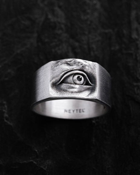 Ring EYE OF PROVIDENCE in Sterlingsilber