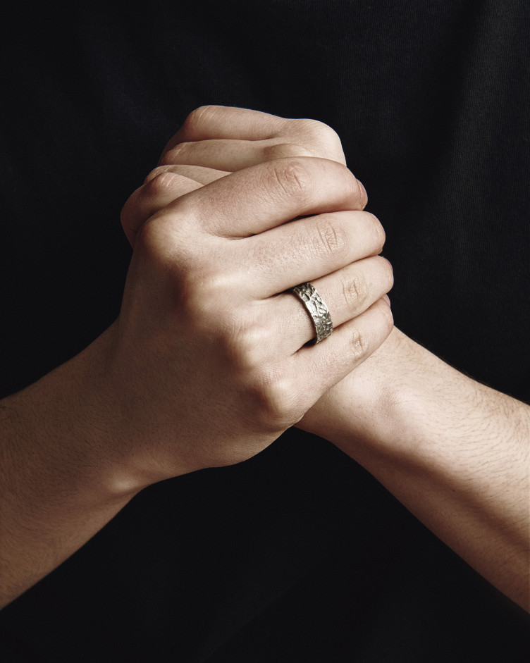 Ring RELIEF in Sterlingsilber 2