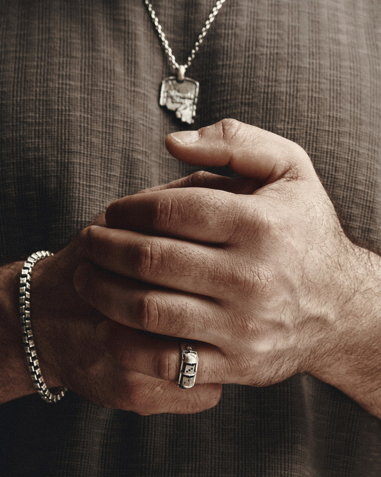 Ring ALEA IACTA EST in Sterlingsilber 2