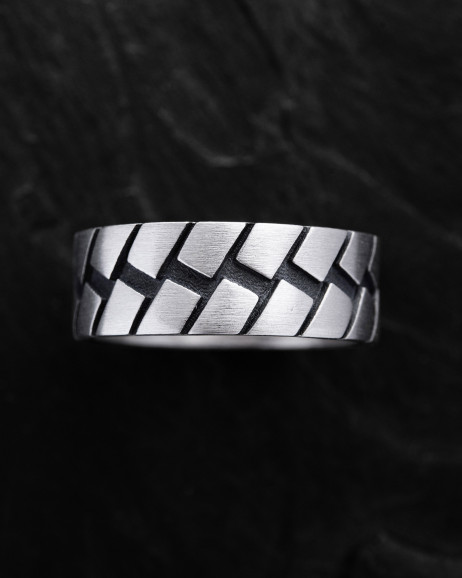 Ring ROUTE in Sterlingsilber 2