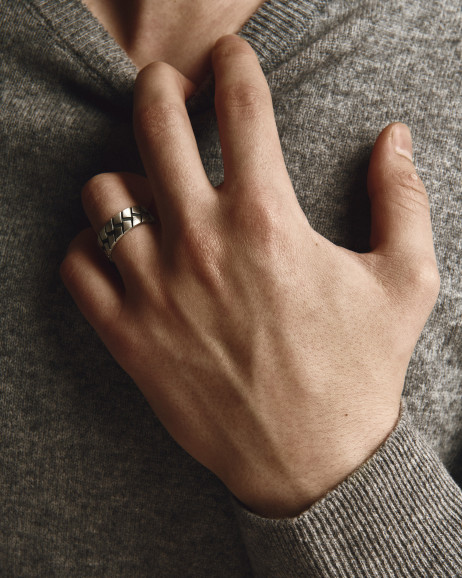 Ring ROUTE in Sterlingsilber 4