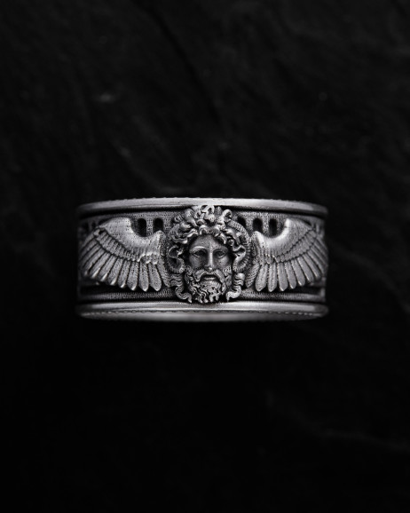 Ring ZEUS - GREEK GOD in Sterlingsilber 2