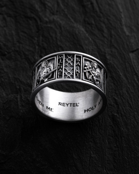 Ring SCHUTZ DER ERZENGEL in Sterlingsilber