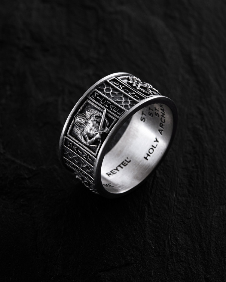 Ring SCHUTZ DER ERZENGEL in Sterlingsilber 3