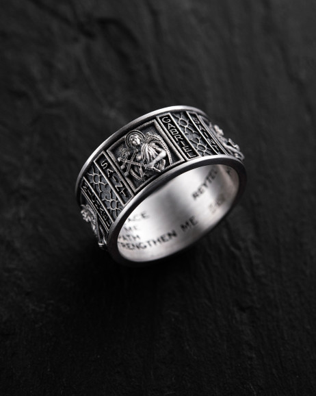 Ring SCHUTZ DER ERZENGEL in Sterlingsilber 4