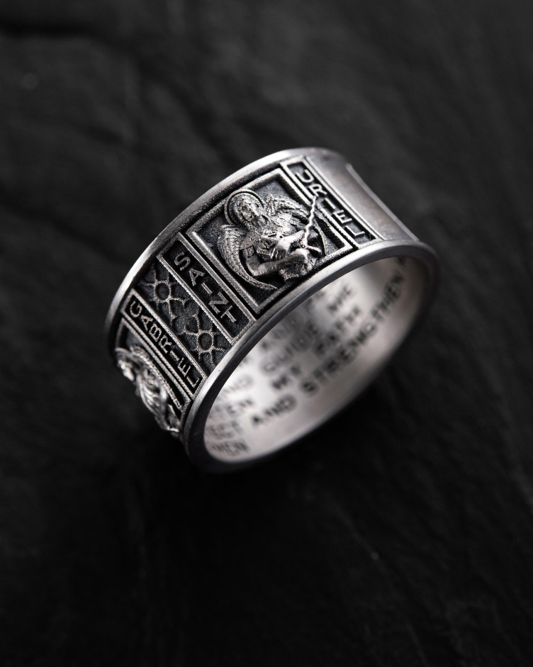 Ring SCHUTZ DER ERZENGEL in Sterlingsilber 5