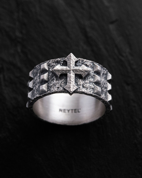 Ring ROSENKRANZ in Sterlingsilber