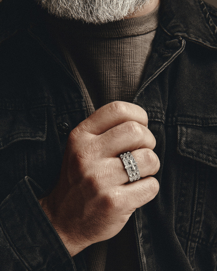 Ring ROSENKRANZ in Sterlingsilber 2