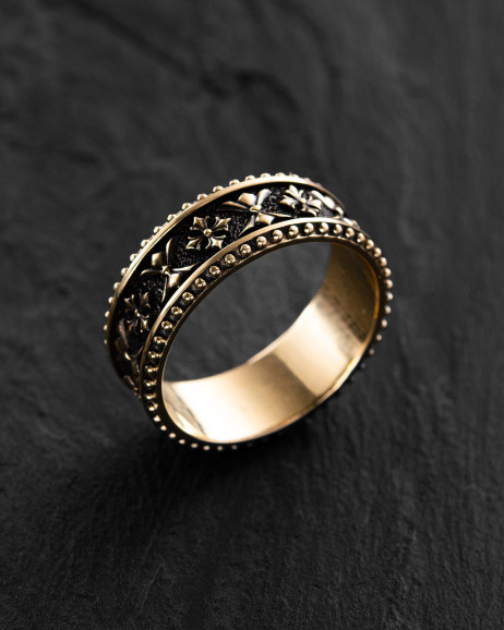 Ring CELTIC KNIGHT PATTERN (585er Gelbgold) 4