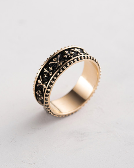 Ring CELTIC KNIGHT PATTERN (585er Gelbgold) 2