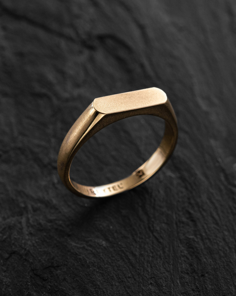 Ring STROM (585er Gelbgold) 2