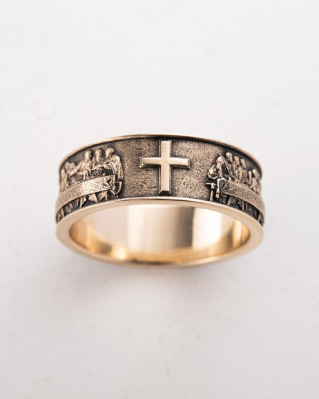 Ring DAS VERMÄCHTNIS DA VINCI (585er Gelbgold)