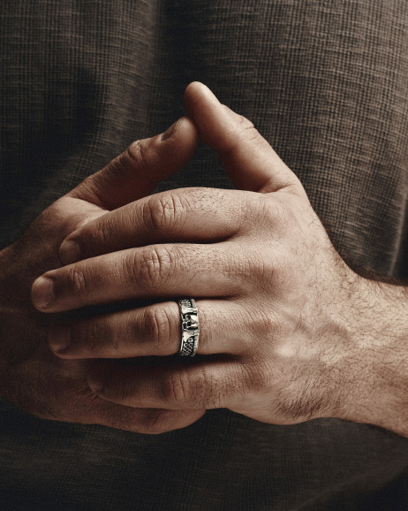 Ring WIKINGERKRIEGER in Sterlingsilber  2