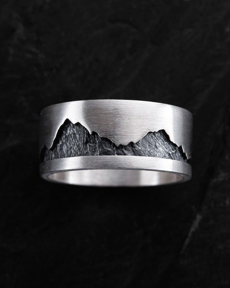 Ring BERGE in Sterlingsilber
