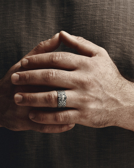 Ring RUSTING in Sterlingsilber  2