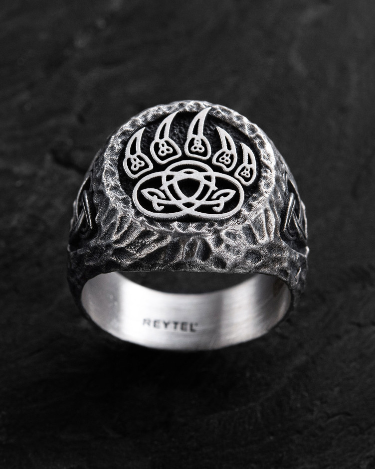Ring BÄRENPFOTE in Sterlingsilber 2