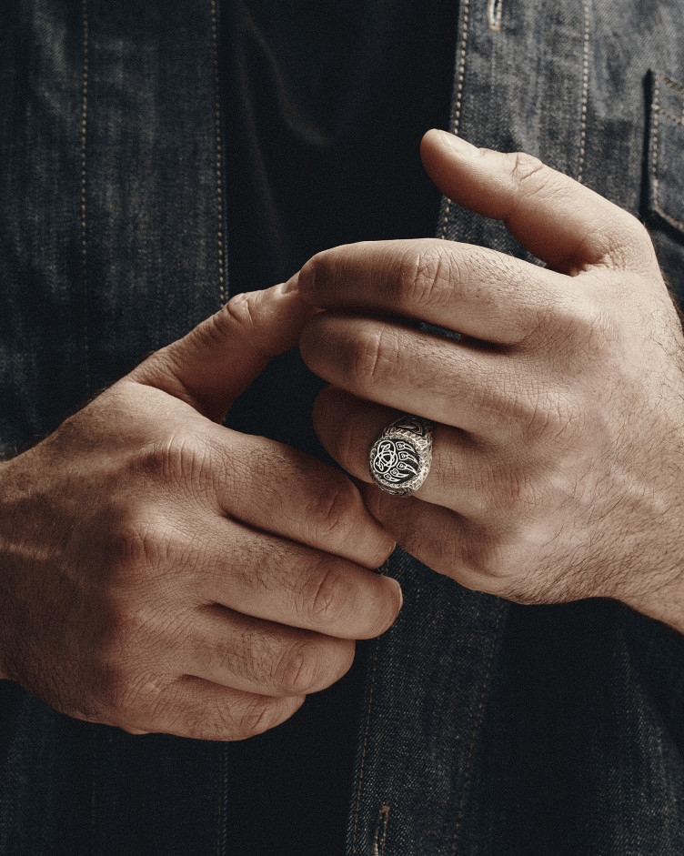 Ring BÄRENPFOTE in Sterlingsilber 4
