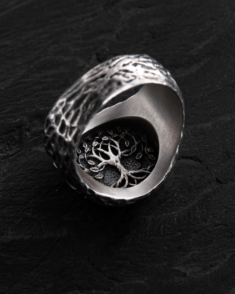 Ring VEGVÍSIR. RUNEN in Sterlingsilber 4