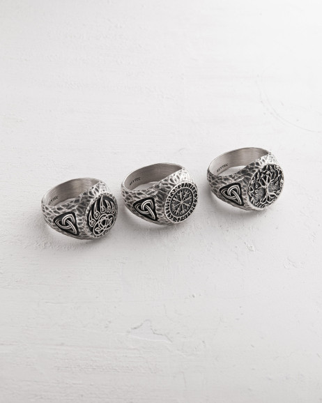 Ring YGGDRASIL – BAUM DES LEBENS in Sterlingsilber  6