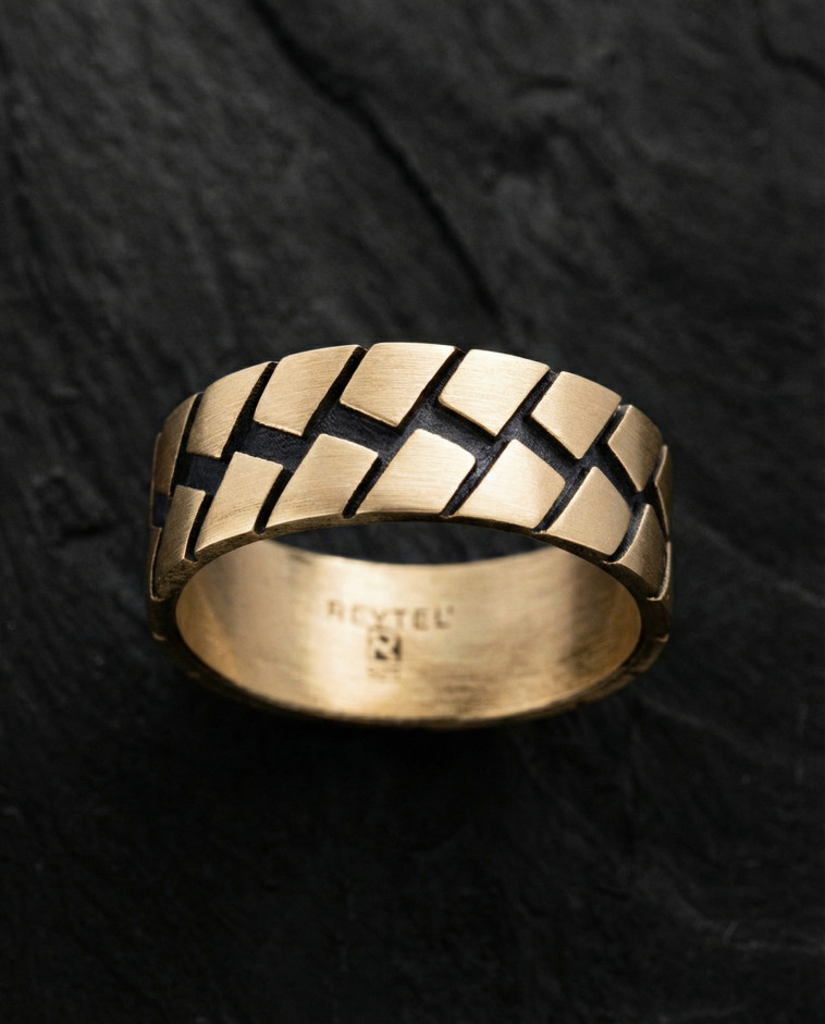 Ring ROUTE (585er Gelbgold)