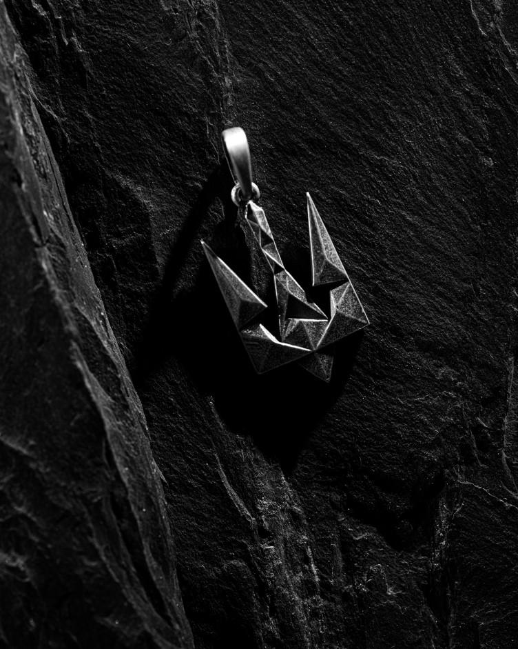 Anhänger DREIZACK DER UKRAINE in Sterlingsilber 5