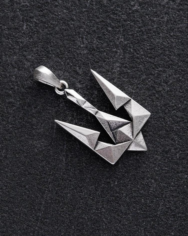 Anhänger DREIZACK DER UKRAINE in Sterlingsilber 6